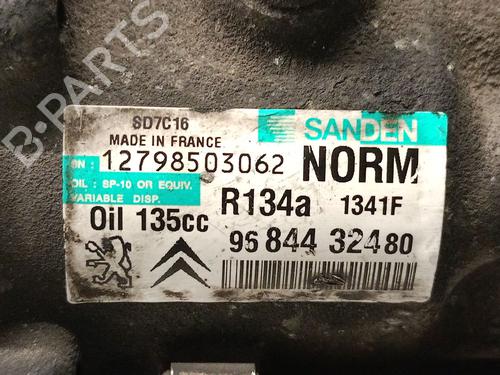 AC compressor PEUGEOT 3008 I MPV (0U_) 1.6 HDi | BP29811465M34
