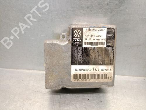 Kollisjonspute styreenhet VW PASSAT B6 (3C2) 2.0 TDI 16V (140 hp) 27855033