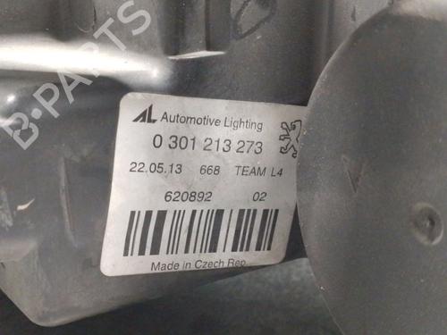 Left headlight PEUGEOT 407 (6D_) 2.0 HDi 135 (6DRHRH, 6DRHRE, 6DRHRG, 6DRHRJ) | BP30339899C28 