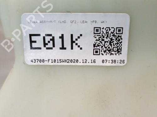Gear lever KIA SPORTAGE IV (QL, QLE) 1.6 CRDi | BP27278918M90 