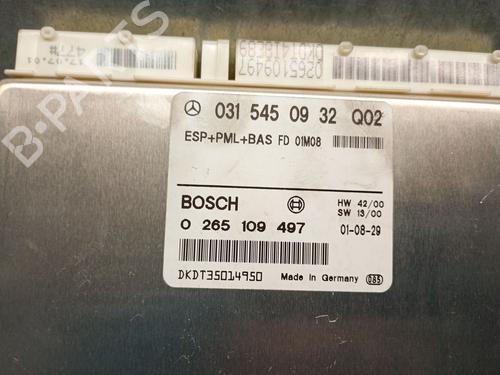 Control unit MERCEDES-BENZ S-CLASS (W220, V220) S 500, S 500 L (220.075, 220.175, 220.875) | BP28172245M11 