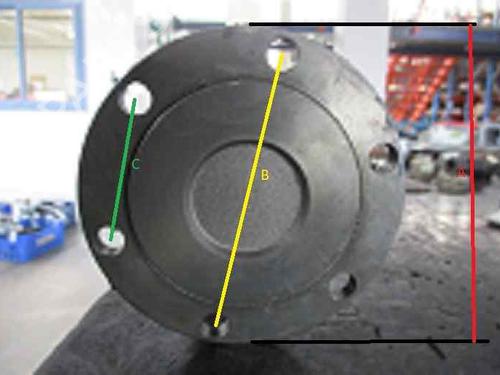 Right rear driveshaft CHRYSLER VOYAGER II (ES) 3.3 | BP6513283M41 