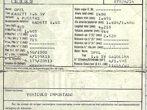 Alternator OPEL KADETT E (T85)  | BP2100007M7 