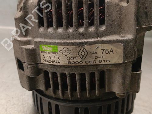 Alternator RENAULT CLIO II (BB_, CB_) 1.2 (BB0A, BB0F, BB10, BB1K, BB28, BB2D, BB2H, CB0A,... | BP31631566M7 