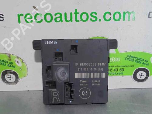 Comfort control module MERCEDES-BENZ E-CLASS (W211)  | BP2098331M56 