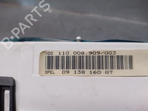 Instrument cluster OPEL VECTRA B Hatchback (J96) 2.0 i 16V (F68) | BP27660751C47 