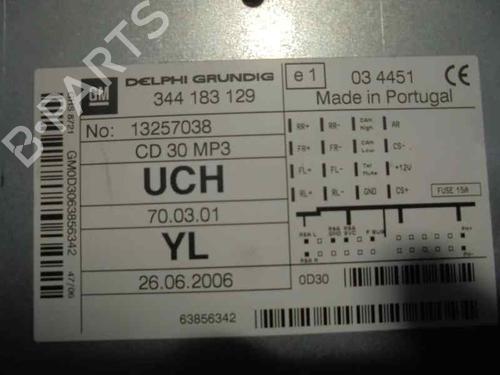 Radio OPEL CORSA D (S07) 1.2 (L08, L68) | BP2083357E6 