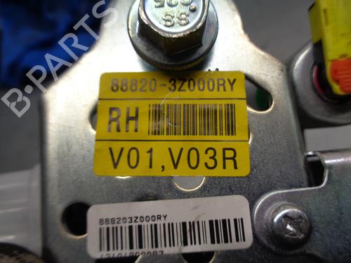 Front right seatbelt HYUNDAI i40 I (VF) 1.7 CRDi | BP8726526I25 