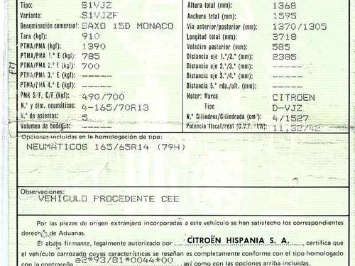 Climate control CITROËN SAXO (S0, S1) 1.5 D | BP2101416I5 