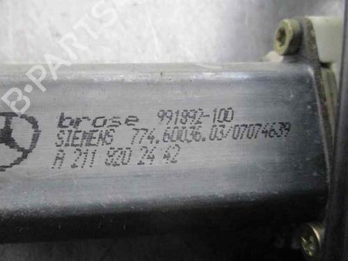 Rear right window mechanism MERCEDES-BENZ E-CLASS (W211) E 320 CDI (211.026) | BP2290620C25 