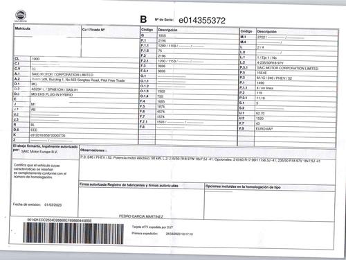 Handskerum MG MG HS (AS23) 1.5 T (SAS23) | BP33826714C95  - Image 8