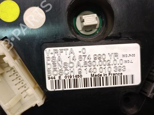 Climate control PEUGEOT 807 (EB_) 2.2 HDi | BP38647426I5 - Image 3