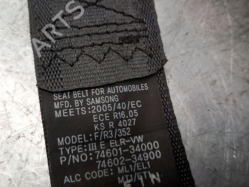 Front left seatbelt SSANGYONG KORANDO (CK) 2.0 e-XDi | BP30330401I26