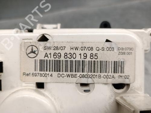 Climate control MERCEDES-BENZ B-CLASS Sports Tourer (W245) B 180 CDI (245.207) | BP29821354I5
