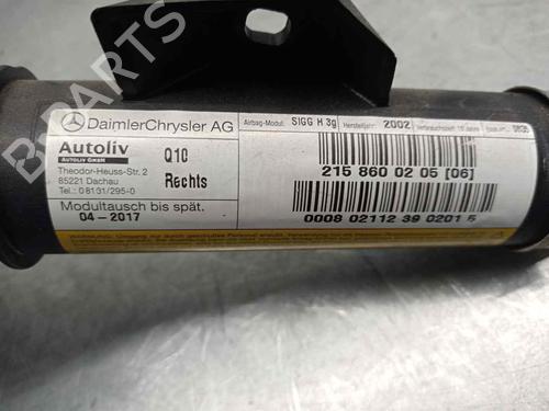 Right curtain airbag MERCEDES-BENZ S-CLASS Coupe (C215) CL 500 (215.375) | BP10918156C12 