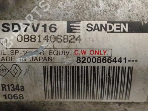 AC compressor DACIA SANDERO 1.6 (BS0D, BS0B, BS0F, BS0H) | BP36643309M34 - Image 5