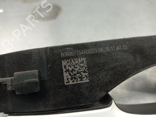 Front right exterior door handle DACIA JOGGER (RK_) 1.0 TCe 90 ECO-G (RKMT) | BP22739544C129 