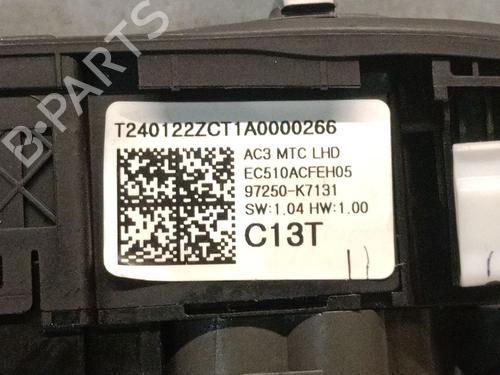 Climate control HYUNDAI i10 III (AC3, AI3) 1.0 MPi | BP34583245I5  - Image 5