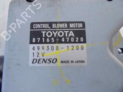 Heater blower motor TOYOTA PRIUS Liftback (_W2_) 1.5 Hybrid (NHW20_, NHW20R) | BP2049389M62 