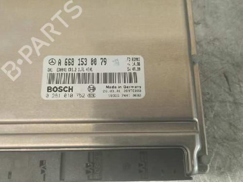 Engine control unit (ECU) MERCEDES-BENZ A-CLASS (W168) A 170 CDI (168.009, 168.109) | BP7568413M57 