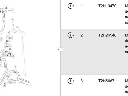 AC pipe JAGUAR XE (X760) 2.0 D | BP33933163M126  - Image 7
