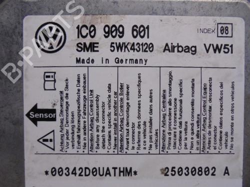 ECU airbags SKODA OCTAVIA I Combi (1U5) 1.9 TDI | BP8594652M53 