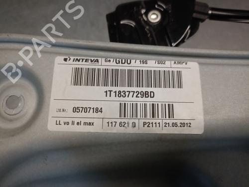 Front left window mechanism VW TOURAN (1T3) 1.6 TDI | BP36696645C22  - Image 8