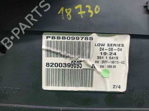 Instrument cluster RENAULT MEGANE II (BM0/1_, CM0/1_) 1.5 dCi (BM02, BM13, BM2A, CM02, CM13) | BP15187525C47 