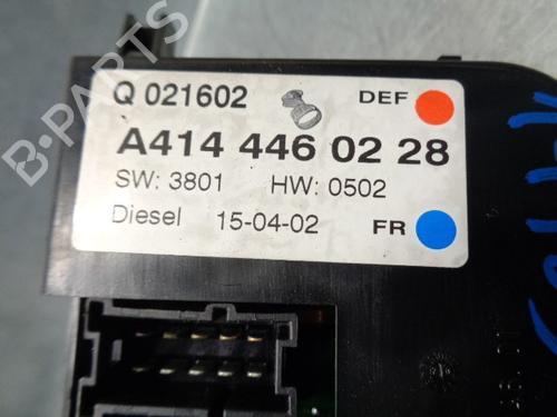 Climate control MERCEDES-BENZ VANEO (414) 1.7 CDI (414.700) | BP9237623I5 