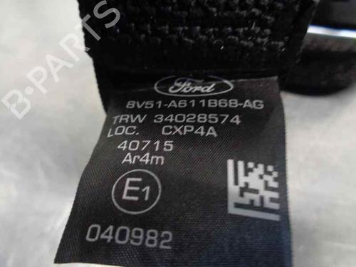 Rear right seatbelt FORD FIESTA VI (CB1, CCN)  | BP6990390I28 
