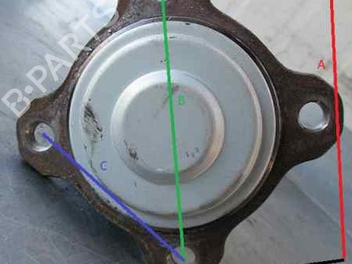 Left rear driveshaft SUZUKI GRAND VITARA II (JT, TE, TD) 1.9 DDiS All-wheel Drive (JT419, TD44, JB419WD, JB419XD,... | BP2067453M40 