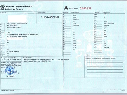 Right front seat AUDI A7 Sportback (4GA, 4GF) RS7 performance quattro | BP30005944C16 