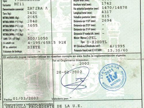 Electronic module OPEL ZAFIRA A MPV (T98) 2.0 DI 16V (F75) | BP16672560M83 