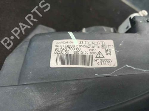 Left headlight PEUGEOT 607 (9D, 9U) 2.7 HDi 24V | BP7188303C28 