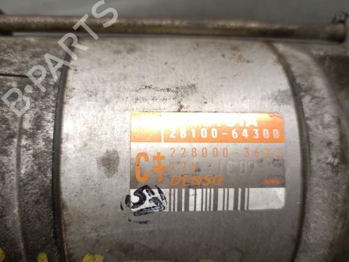 Starter TOYOTA COROLLA Verso (_E12_) 2.0 D-4D (CDE120_, CDE120R) | BP32124965M8 