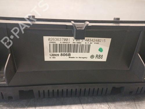 Instrument cluster VW GOLF IV (1J1) 1.6 16V | BP26494003C47 