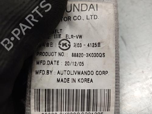 Front right seatbelt HYUNDAI SONATA V (NF) 2.4 | BP13018138I25 
