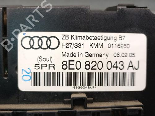 Climate control AUDI A4 B7 Avant (8ED) 3.0 TDI quattro | BP31882778I5 