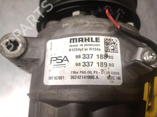 AC compressor PEUGEOT 308 III (FB_, FH_, FP_, F3_, FM_) BlueHDi 130 (FBYHZL, FBYHZT) | BP25243711M34 