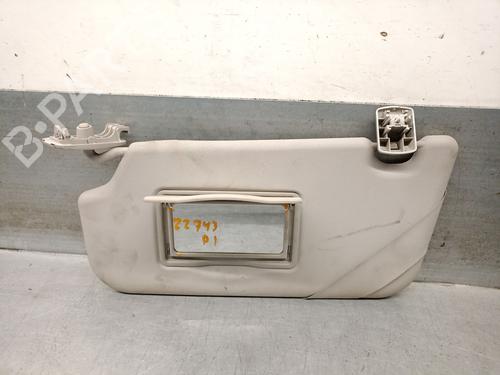 Left sun visor FORD FIESTA VI (CB1, CCN) 1.6 TDCi | BP26211163I1 