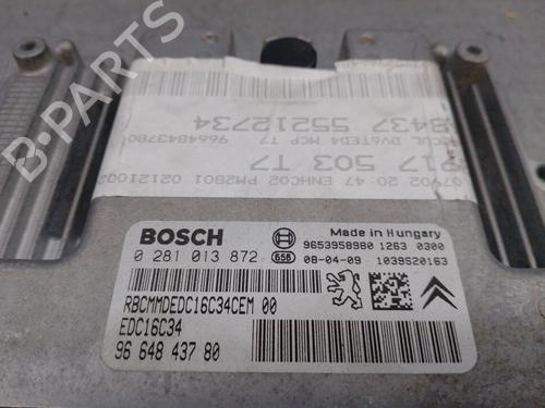 Engine control unit (ECU) PEUGEOT 308 SW I (4E_, 4H_) 1.6 HDi | BP30383598M57