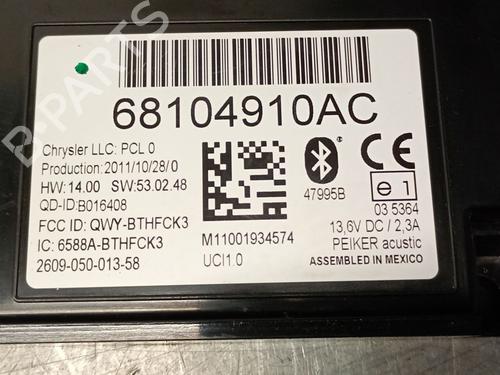 Elektronisk modul LANCIA VOYAGER MPV (404_) 2.8 CRD (RT, 53) | BP28127942M83 