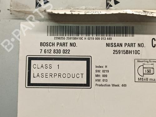 Radio NISSAN QASHQAI / QASHQAI +2 I (J10, NJ10, JJ10E)  | BP17053112E6 
