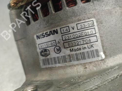 Alternator NISSAN PRIMERA Hatchback (P11)  | BP13449364M7 