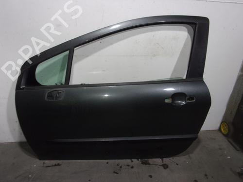 Used Left front door PEUGEOT 308 I (4A_, 4C_) 1.6 16V (120 hp) 16308175