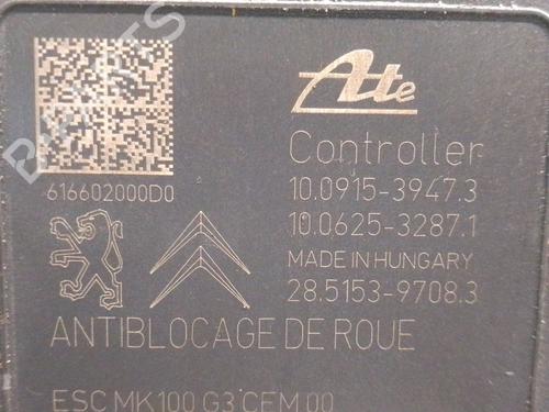 ABS Bremseaggregat CITROËN C3 III (SX) 1.2 VTi 82 | BP32185207M43 