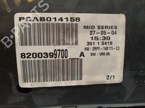 Instrument cluster RENAULT MEGANE II (BM0/1_, CM0/1_) 1.5 dCi (BM02, BM13, BM2A, CM02, CM13) | BP13904490C47 
