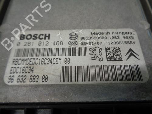 Engine control unit (ECU) CITROËN XSARA PICASSO (N68) 1.6 HDi | BP11928348M57 