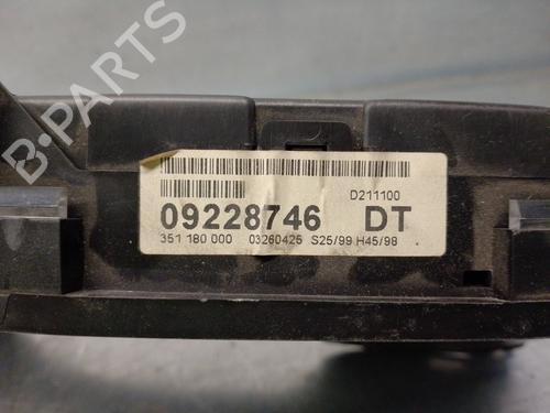 Instrument cluster OPEL ASTRA G Hatchback (T98) 1.6 16V (F08, F48) | BP15228324C47 