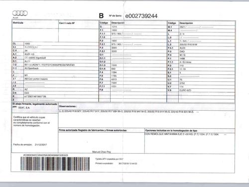 Left front window switch AUDI A3 Sportback (8VA, 8VF) 1.5 TFSI | BP33235878I27  - Image 7